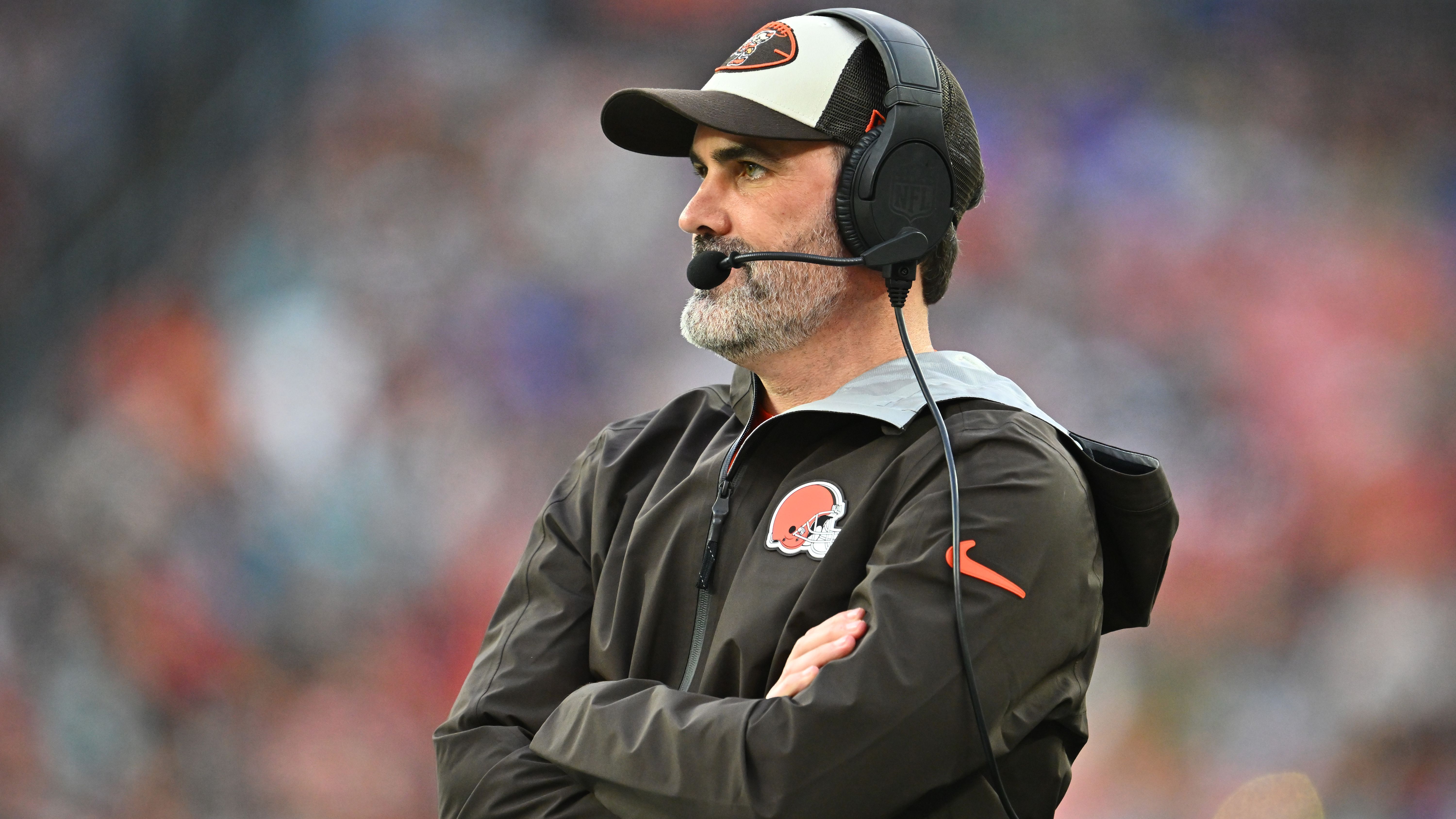 <strong>Cleveland Browns</strong><br>• Head Coach: Kevin Stefanski (im Bild)<br>• Offensive Coordinator: Tommy Rees<br>• Defensive Coordinator: Jim Schwartz <br>• Special Teams Coordinator: Bubba Ventrone<br>• General Manager: Andrew Berry