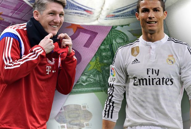 
                <strong>Die reichsten Fussballer der Welt</strong><br>
                Welcher Fußballer verdient am meisten Geld? Das Internetportal goal.com hat in Zusammenarbeit mit Wirtschaftsexperten und Finanzspezialisten eine Liste der reichsten Fußballer erstellt. ran.de zeigt die Top 11.
              