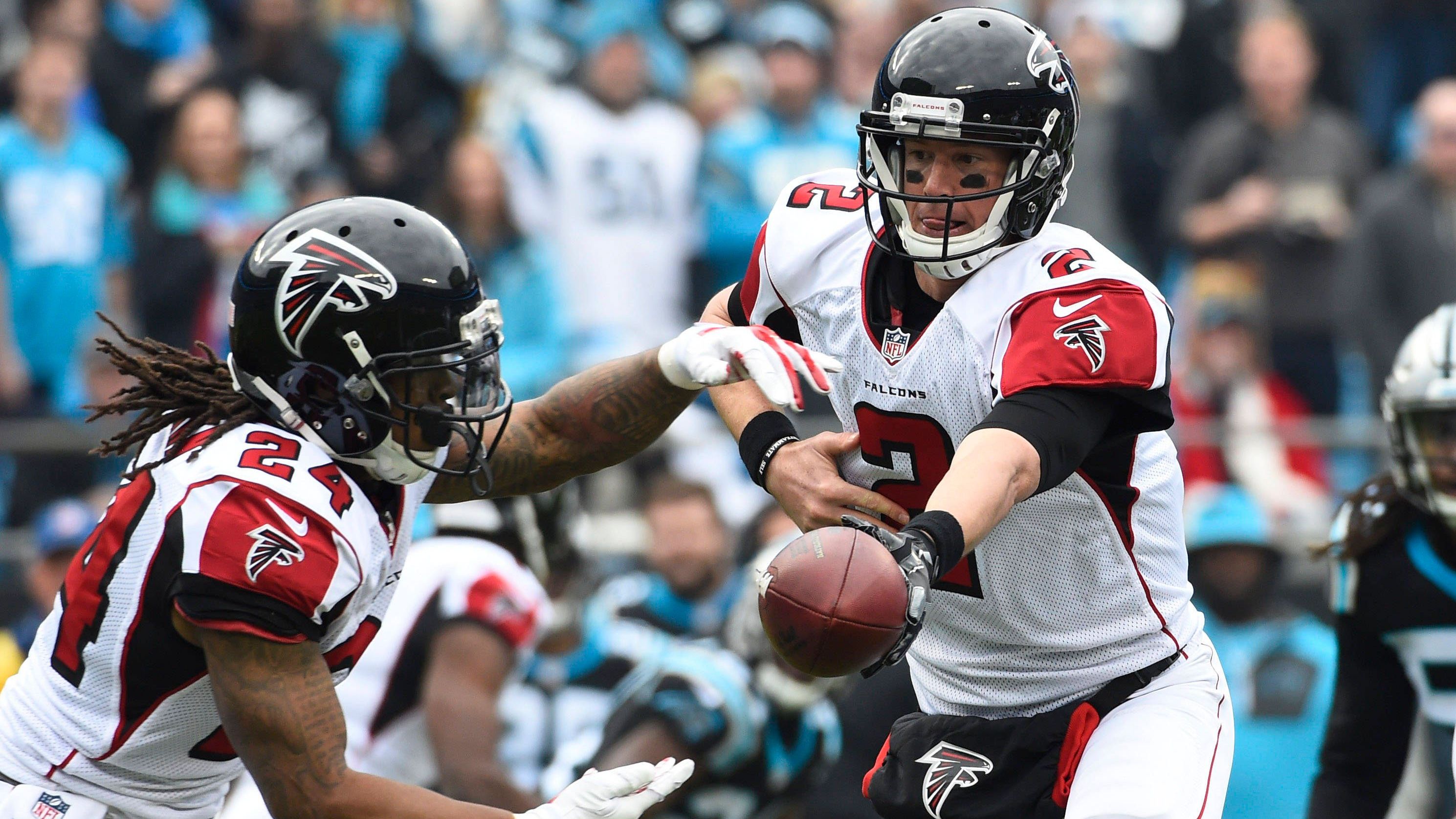 Team: Atlanta Falcons<br>Letzter All-Pro-Quarterback: Matt Ryan<br>Jahr: 2016