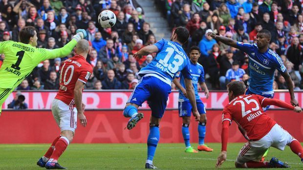 
                <strong>Der pure Horror: Hamburgs bittere Bilanz bei den Bayern</strong><br>
                Mit dem 0:8 am 22. Spieltag der aktuellen Saison hat der HSV seinen eigenen Negativrekord wiederholt. 2014/15 hatten die Hamburger in München bereits 0:8 verloren, die höchste Bundesliga-Schlappe für den Dino.
              