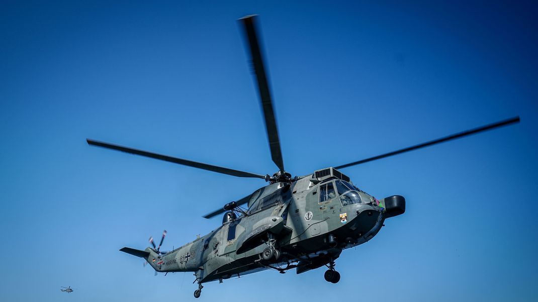 Der "Sea King Mk41"-Helikopter soll an die Ukraine geliefert werden.
