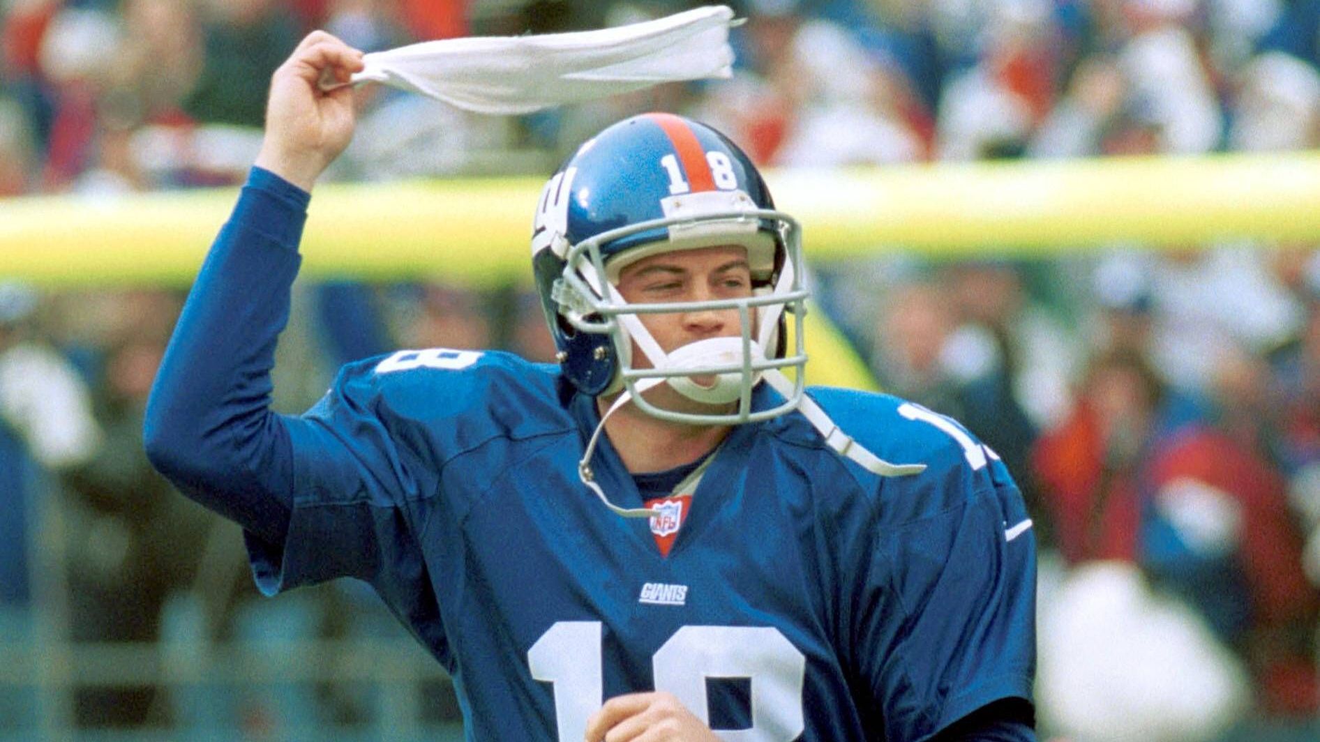 <strong>Kerry Collins (New York Giants)</strong><br>Am 22. Dezember 2002 beim 44:27-Sieg über die Indianapolis Colts: 23 Completions für 366 Yards bei 29 Versuchen, 4 Touchdowns.