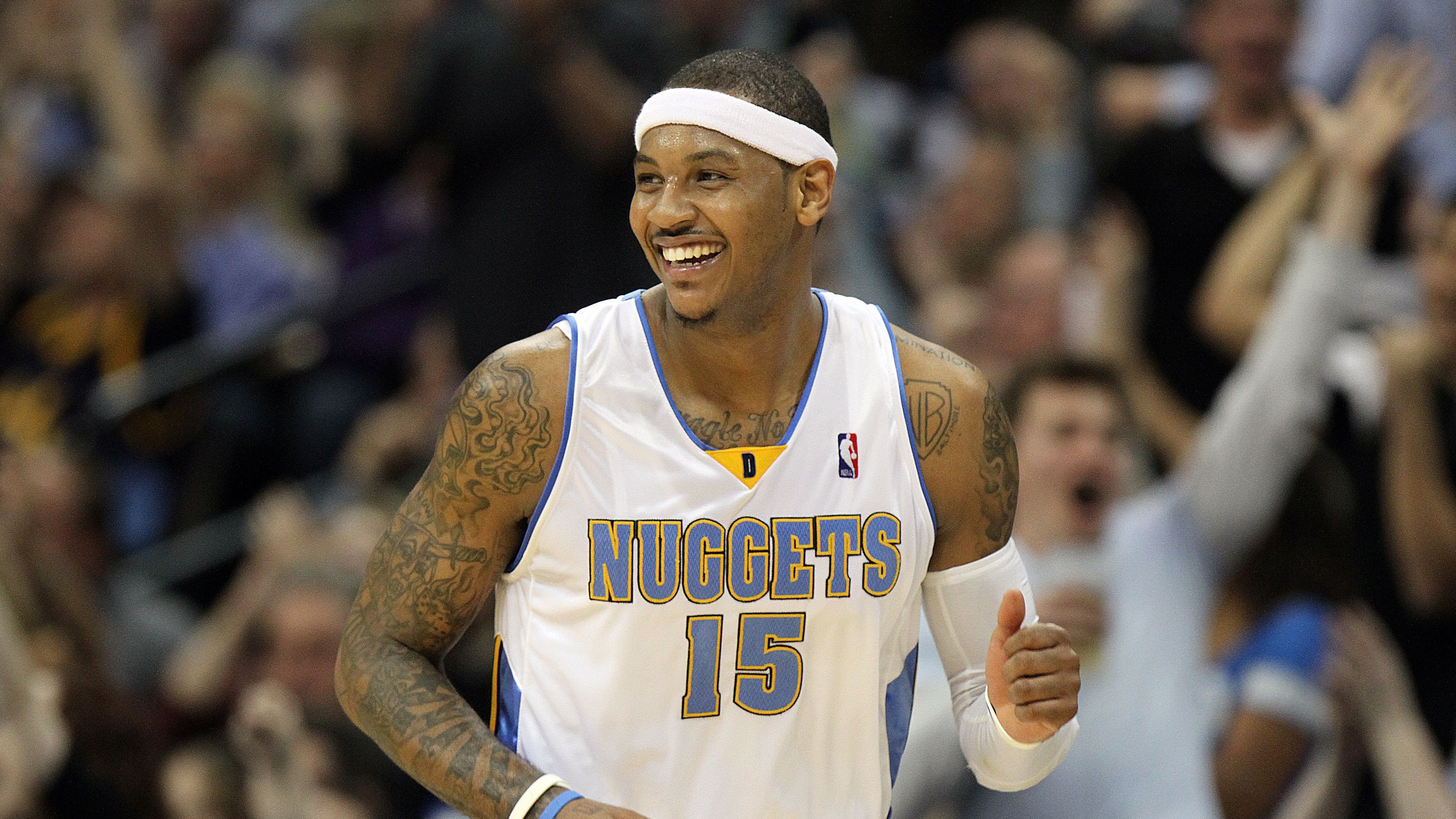 <strong>Platz 10: Carmelo Anthony</strong><br>- Punkte: 28.289 (⌀ 22,5 Punkte pro Spiel)<br>- Spiele: 1.260<br>- In der NBA von: 2003-2022<br>- Teams: Denver Nuggets, New York Knicks, Oklahoma City Thunder, Houston Rockets, Portland Trail Blazers, Los Angeles Lakers