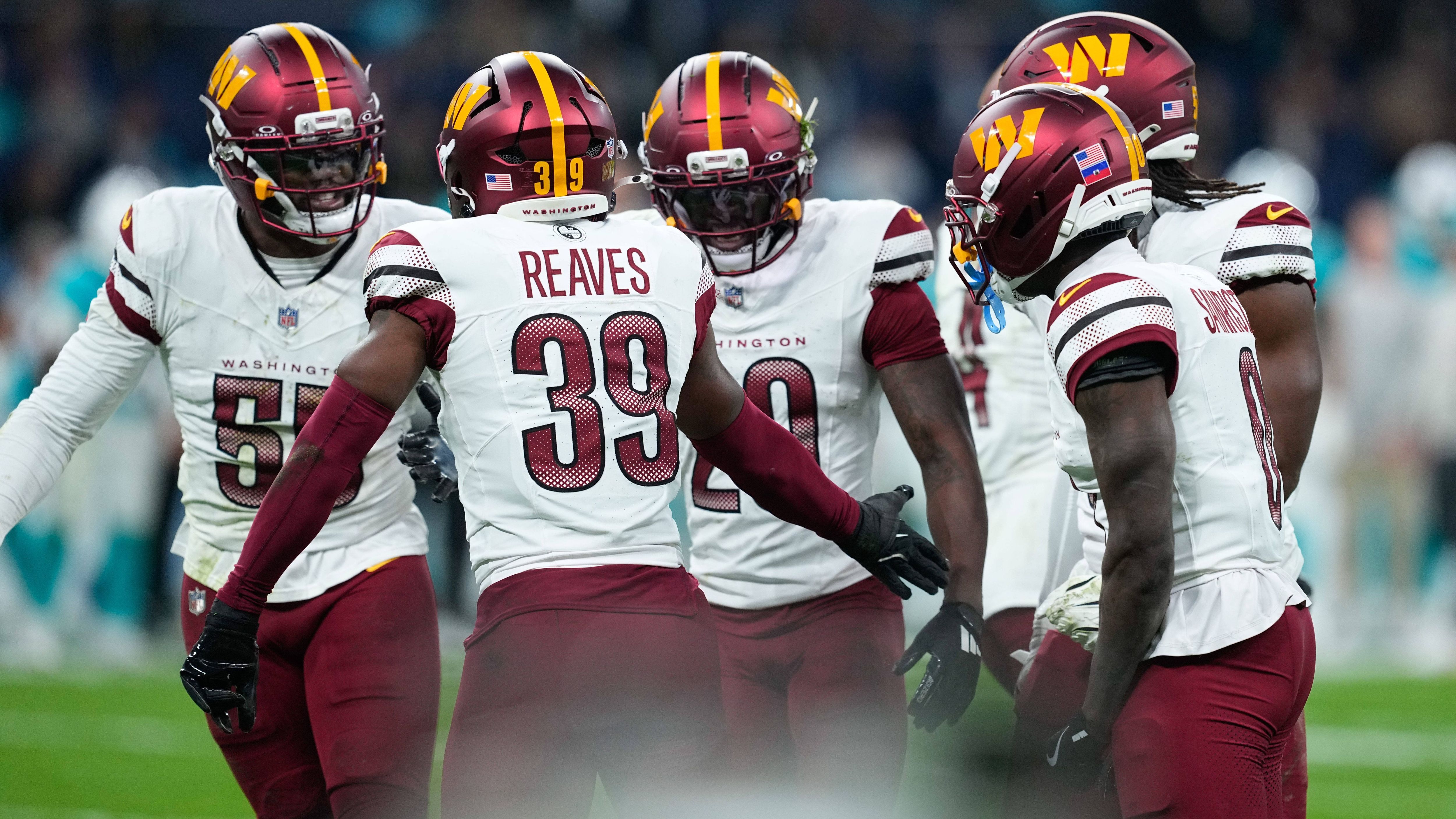 <strong>Washington Commanders (3-8)</strong><br>Die Chancen, die Playoffs zu erreichen, liegen bei einem Prozent.