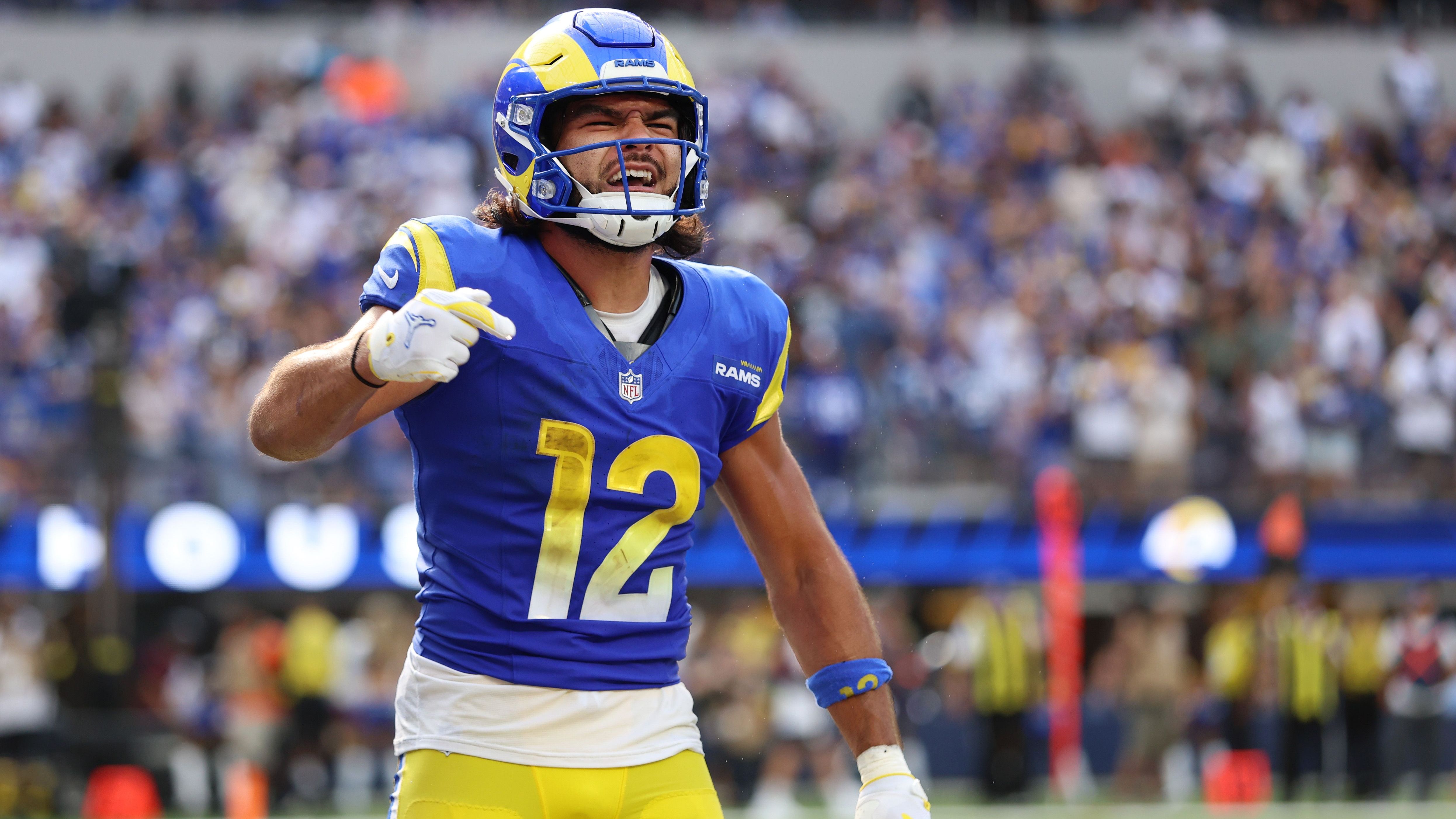 <strong>NFC Offense: Puka Nacua (WR, Los Angeles Rams)</strong><br>13 Receptions, 170 Yards, 1 Touchdown; Karriere-Bestwert für Receiving Yards in einem einzigen Spiel, Saison-Bestwert für Receiving Yards in einem einzigen Spiel unter allen NFL-Spielern