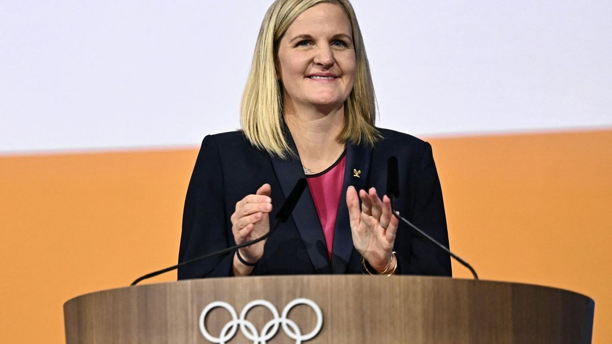 Kirsty Coventry nach ihrer Wahl