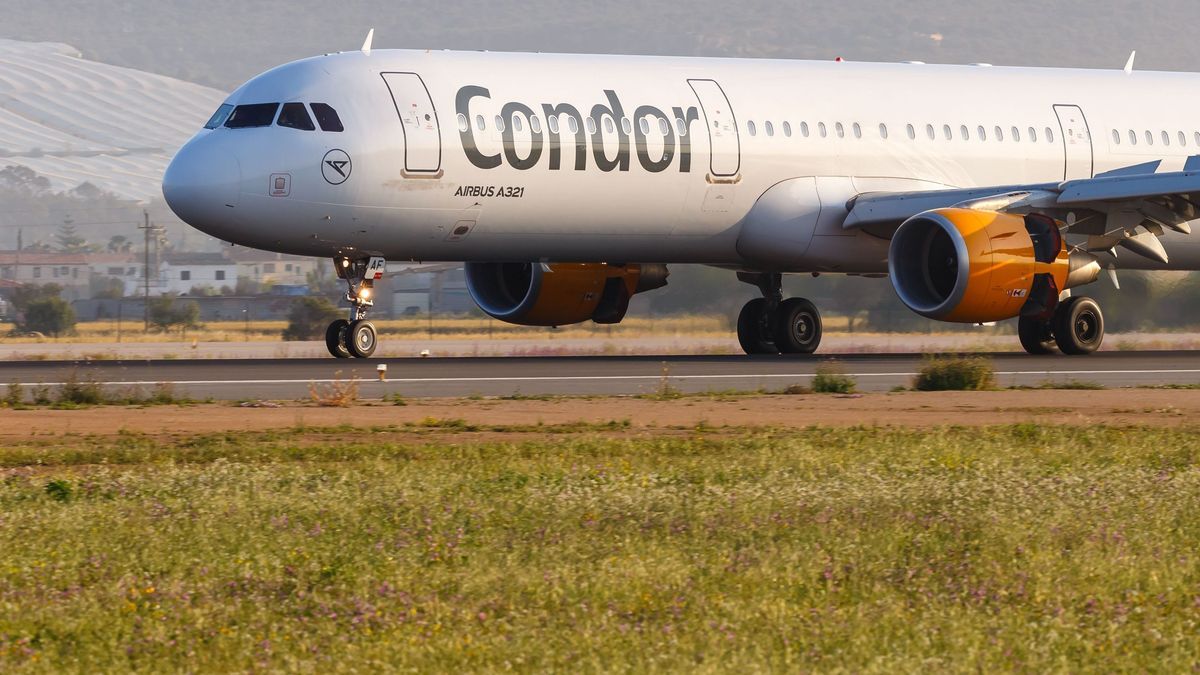 Condor Maschine in Palma de Mallorca