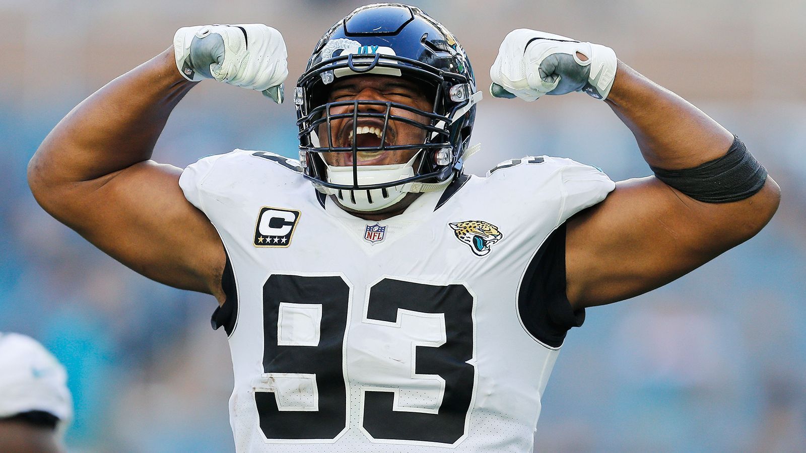 
                <strong>Platz 54: Calais Campbell</strong><br>
                Position: Defensive EndTeam: Jacksonville JaguarsPlatzierung im Vorjahr: 14
              