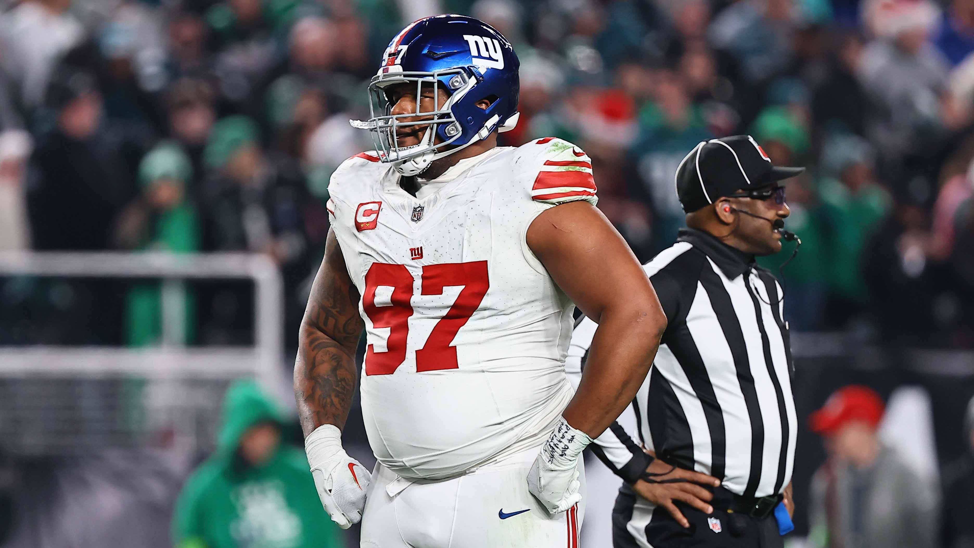 <strong>New York Giants</strong><br>Darius Slayton (Wide Receiver), Dexter Lawrence (Defensive Tackle, Foto) und Daniel Jones (Quarterback) seit 2019