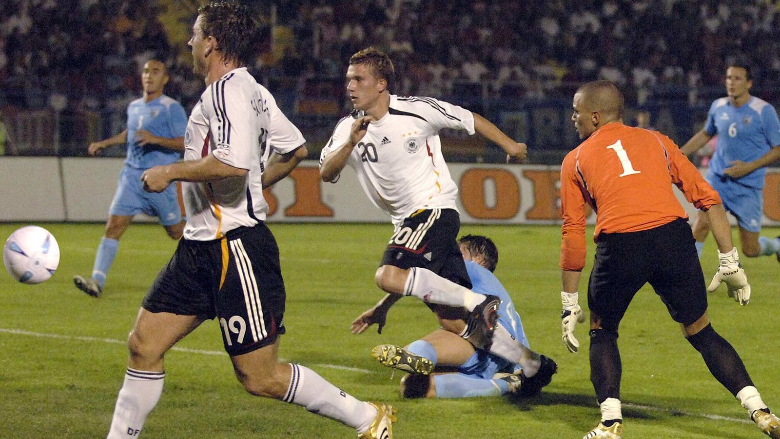 
                <strong>Deutschland gegen San Marino 13:0</strong><br>
                Wann: 6. September 2006
              