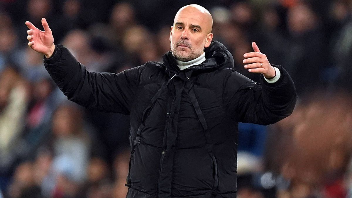 Manchester City v Feyenoord - UEFA Champions League - League Stage - Etihad Stadium Manchester City manager Pep Guardiola during the UEFA Champions League, league stage match at the Etihad Stadium,...