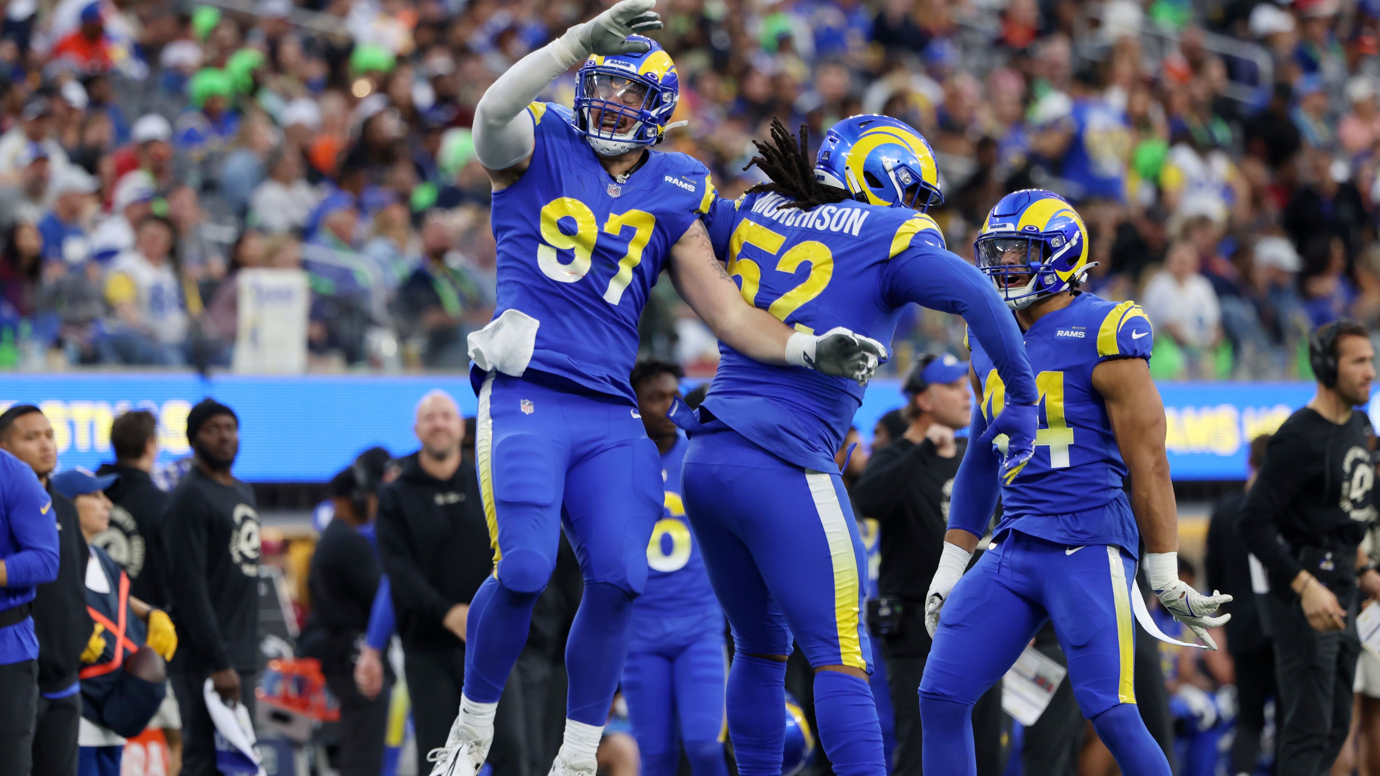 <strong>Los Angeles Rams</strong><br>Saison 2022<br>Am 25.12.2022 im Spiel gegen die Denver Broncos<br>Endergebnis: 51-14