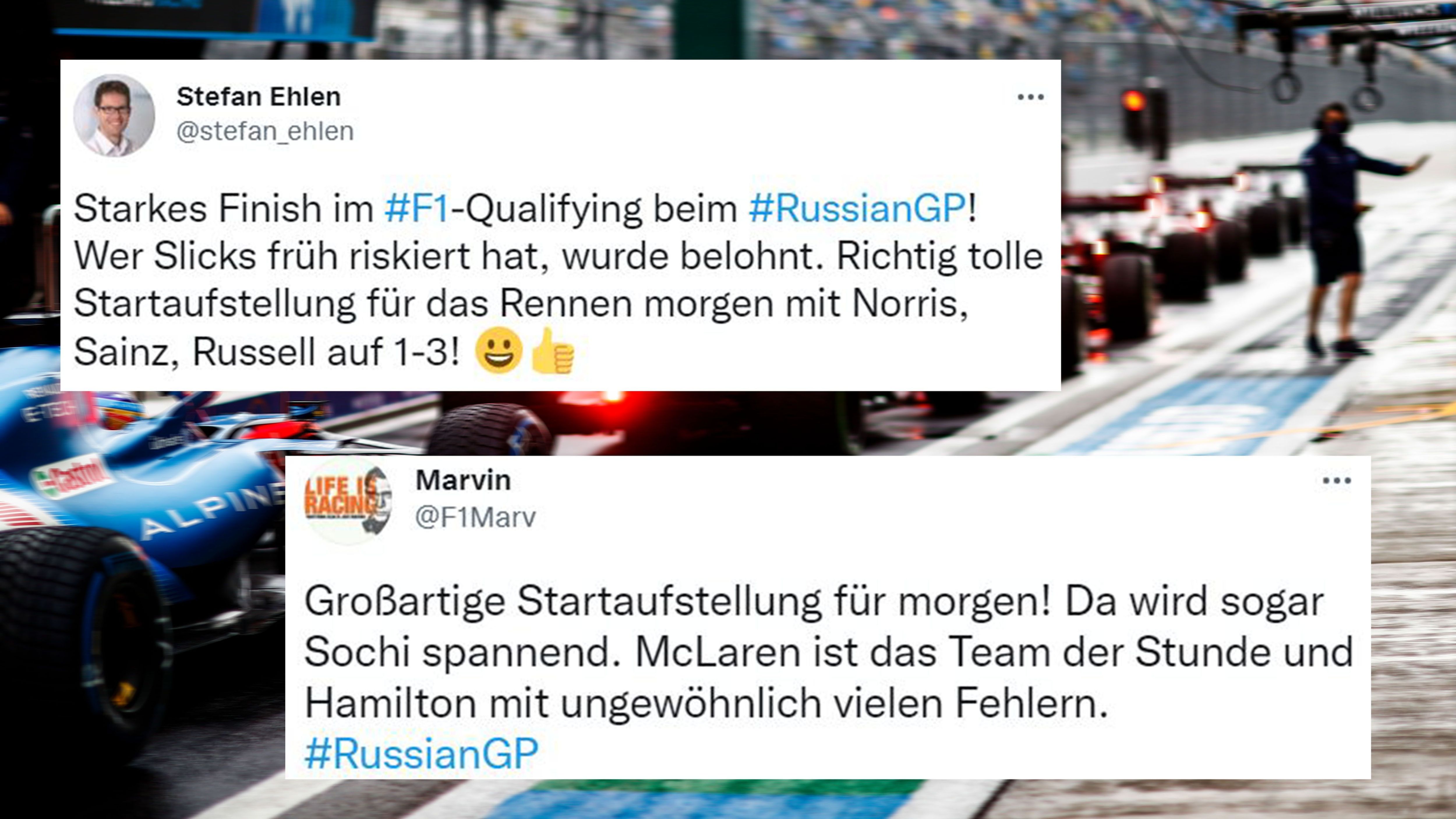 
                <strong>Fazit: Vorfreude aufs Rennen izz da!</strong><br>
                Die Startaufstellung von Norris, Sainz, Russell und Hamilton lässt auf eine Menge Spektakel für das morgige Rennen hoffen! 
              