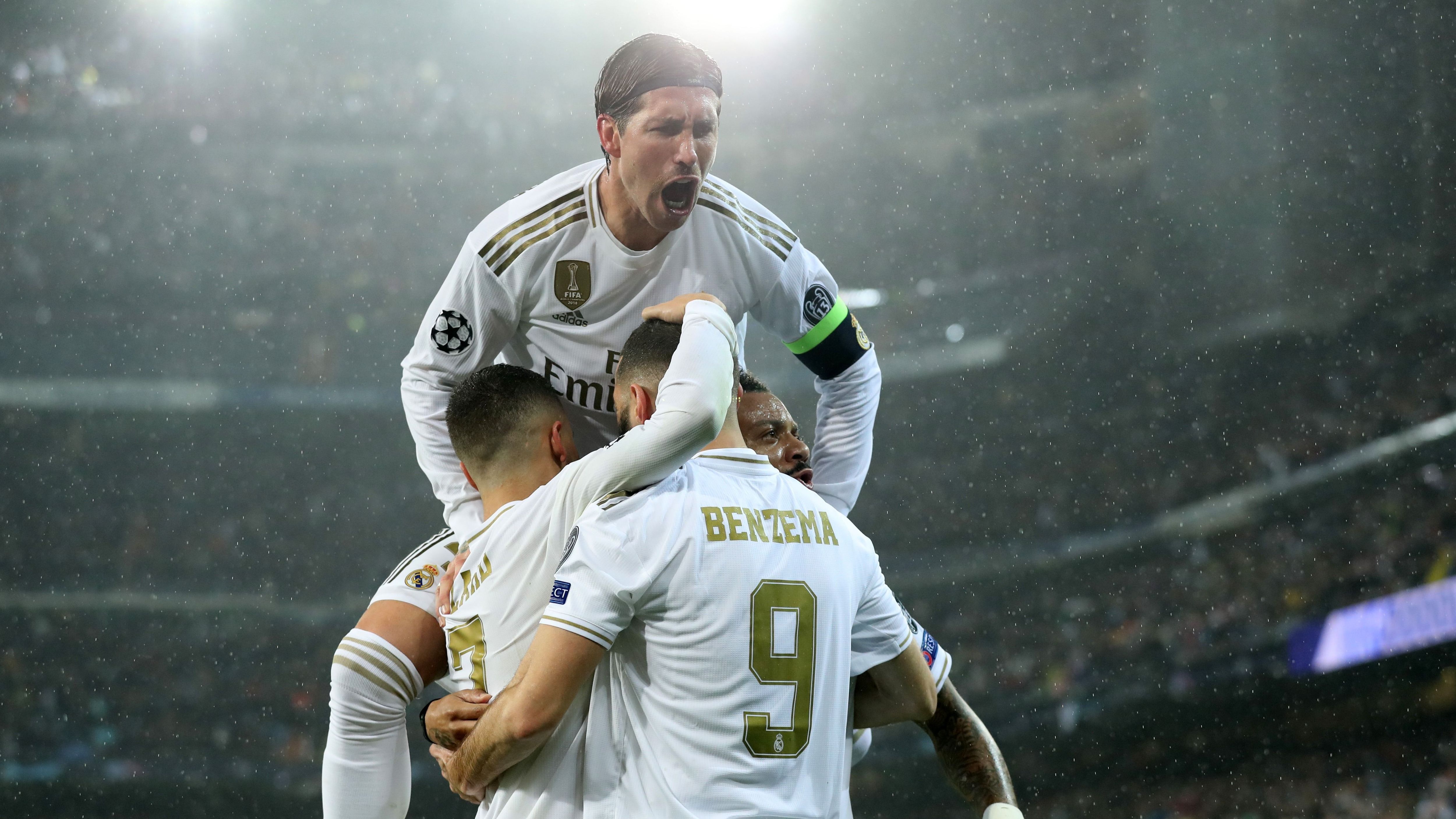 
                <strong>Real Madrid </strong><br>
                Der Rekordsieger (13 Titel) musste sich am vorletzten Spieltag zwar nach einer 2:0-Führung gegen Paris Saint-Germain noch mit einem 2:2 zufrieden geben, doch der eine Punkt reichte den Königlichen zum vorzeitigen Weiterkommen. Platz eins in der Gruppe konnte Real aber nicht erreichen. 
              