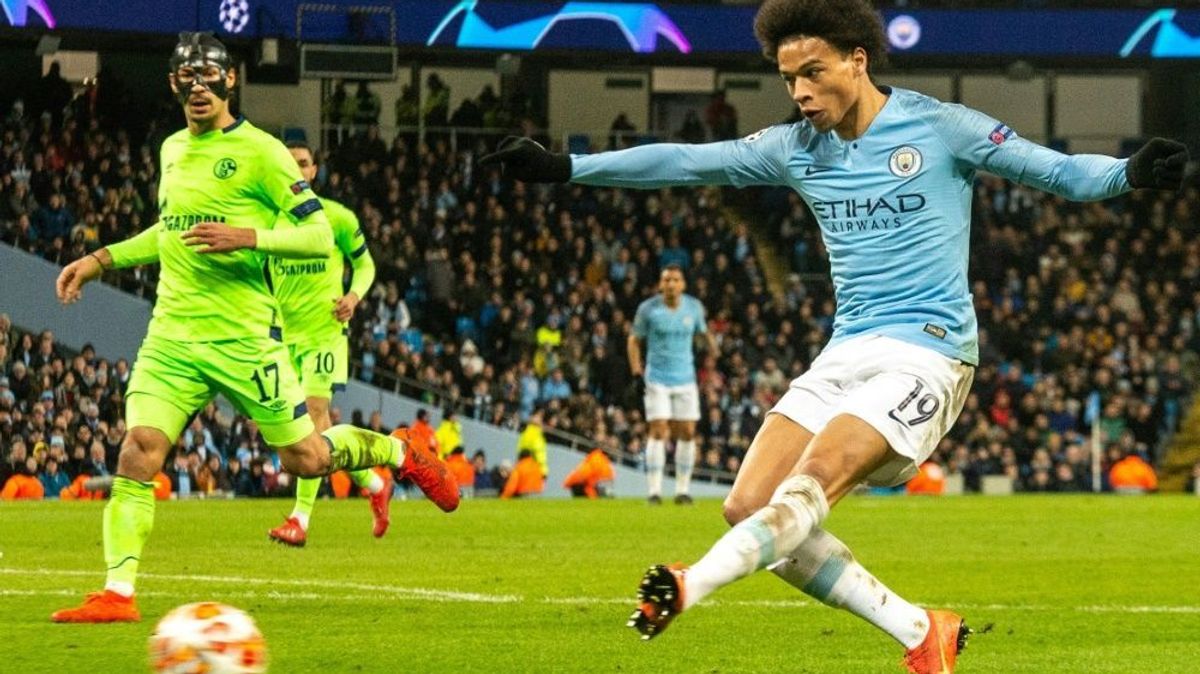 Sane glänzte nicht nur bei seinem Treffer zum 3:0