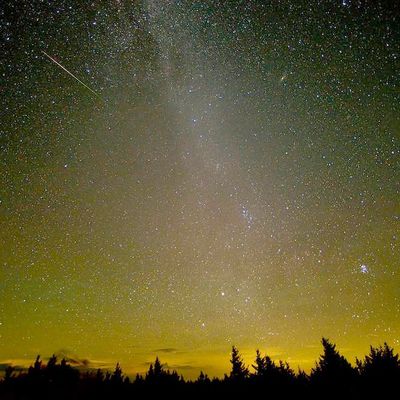 Nasa Ingham Meteor In Der Dammerung