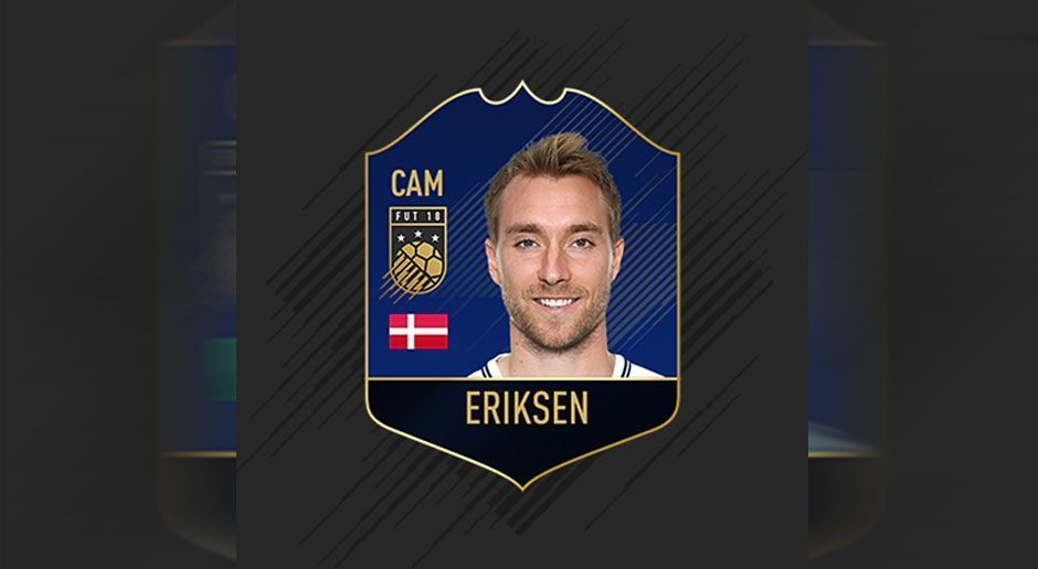 
                <strong>Christian Eriksen </strong><br>
                Mittelfeld: Christian Eriksen (Tottenham Hotspur)
              