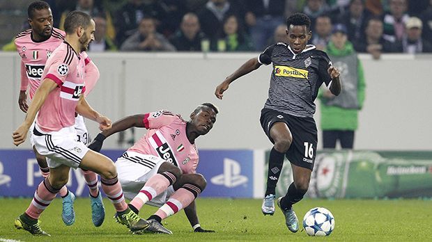 
                <strong>Ibrahima Traore</strong><br>
                Ibrahima Traore: Von der ersten Sekunde an viel und schnell unterwegs auf rechts. Arbeitete extrem viel, aber seine Zuspiele in die Spitze waren einfach zu ungenau. Betreibt riesigen Aufwand, war aber wie die gesamte Gladbach-Offensive nicht effektiv genug- ran-Note: 3
              