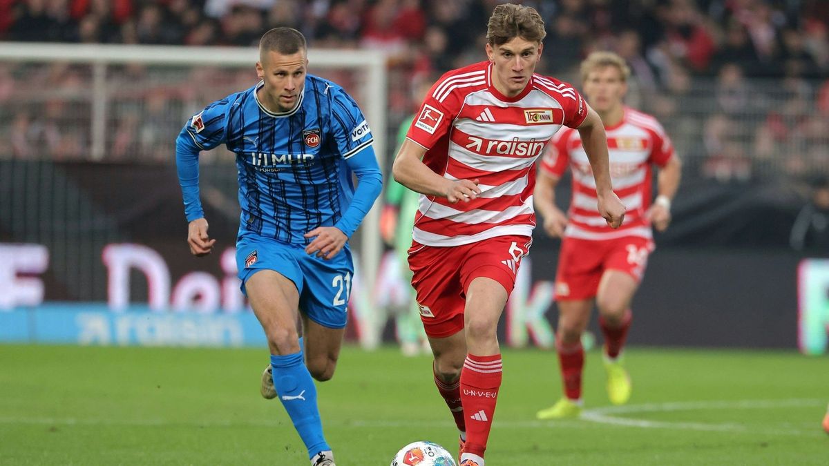 Beck (l.) und Kemlein (r.) im Duell