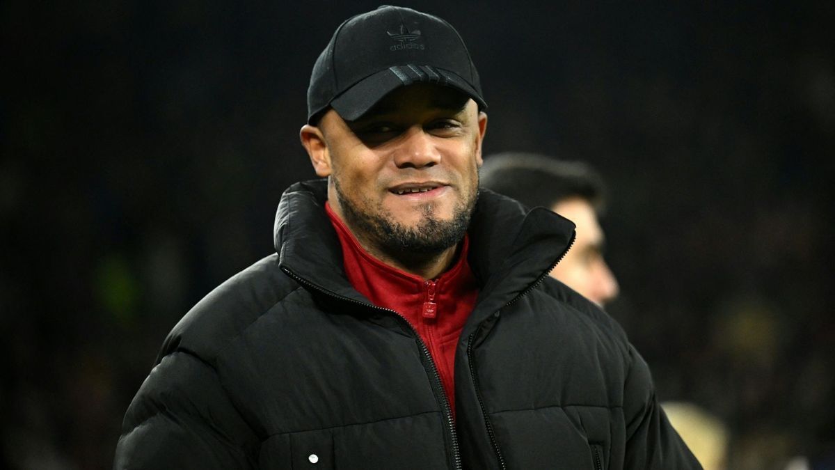 Bayern Münchens Trainer Vincent Kompany