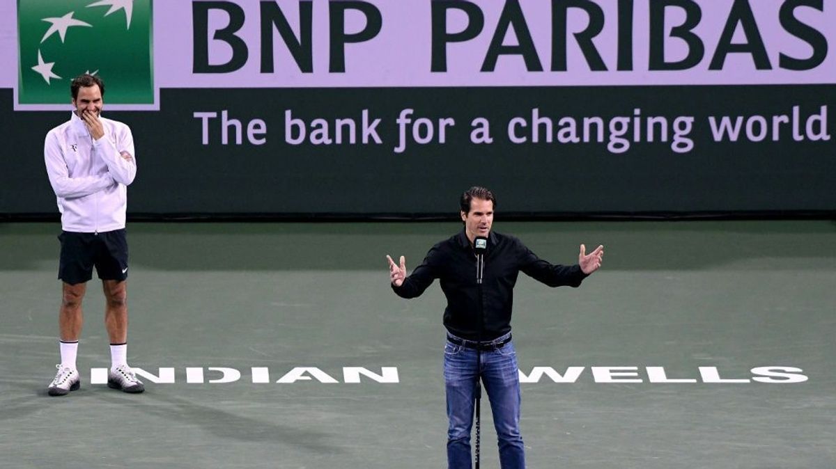 Haas sagt Goodbye - Federer schaut zu