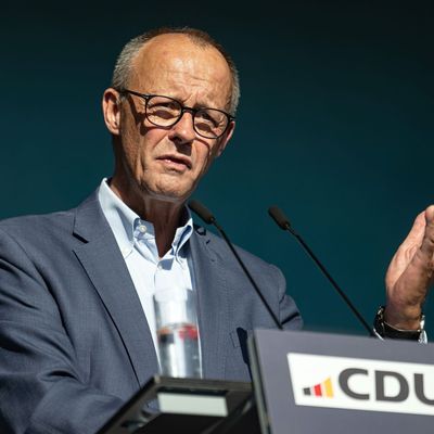 Vor Landtagswahl in Brandenburg - CDU Wahlkampfabschluss