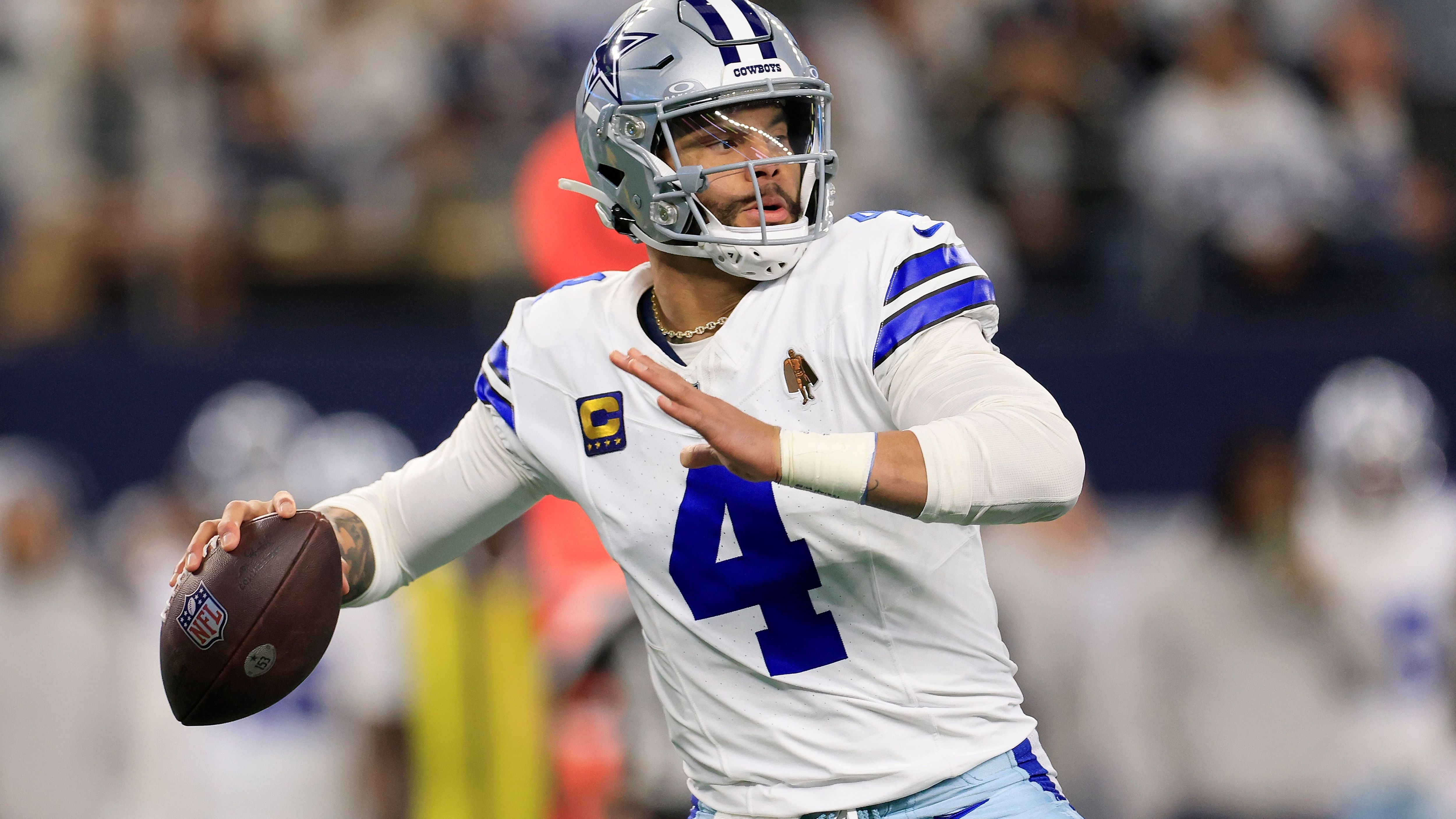 <strong>Platz 1:&nbsp;Dallas Cowboys</strong><br>-Penalty Yards pro Spiel in der Saison&nbsp;2023: 56,2<br>-Penalty Yards pro Spiel aus den letzten drei Partien: 34,0