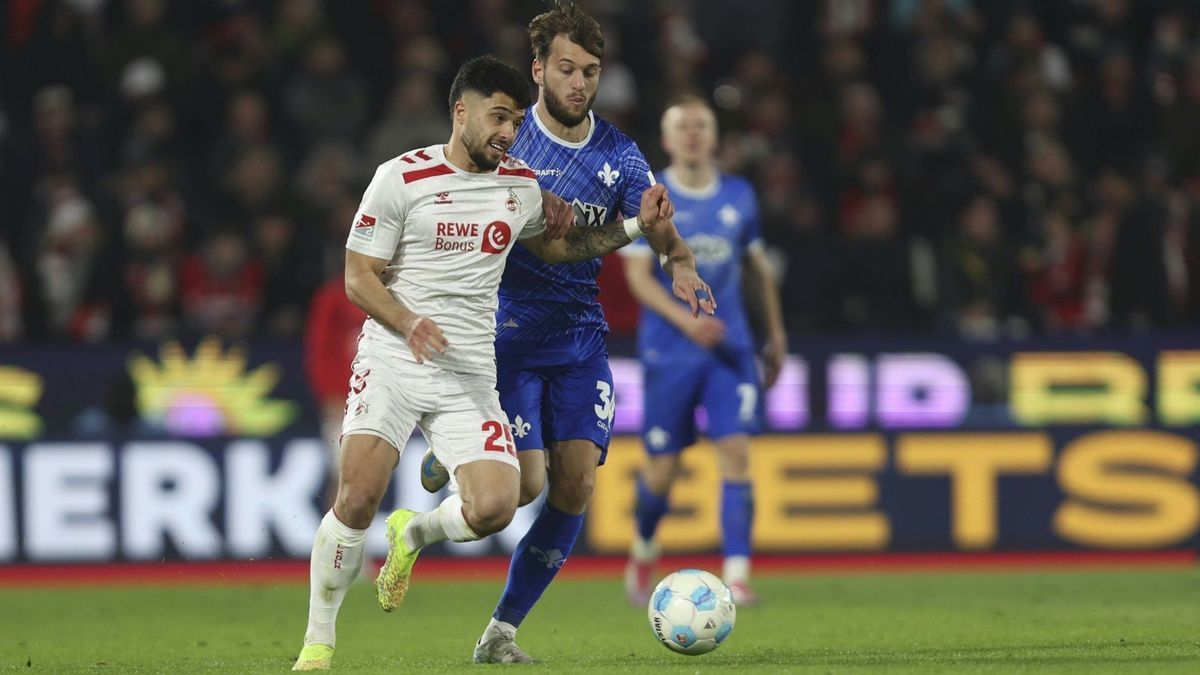 Jusuf Gazibegovic im Duell mit Fraser Hornby