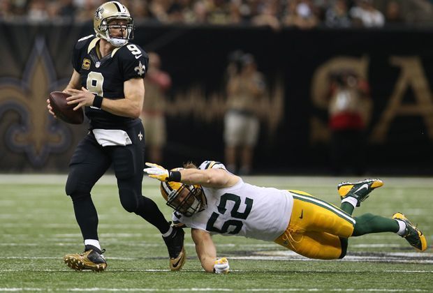 
                <strong>Platz 10: Drew Brees (New Orleans Saints / 28 TD / 12 INT):</strong><br>
                Eigentlich gehört Drew Breese in die Kategorie Top 3. Aber: Trotz eines Brees stinken die Saints ab. 5-8 in der schwachen NFC South ist seiner nicht würdig. Deshalb kommt der Rekord-QB – meiste Spiele mit mindestens einem Touchdown-Pass in Serie – nicht über Platz 10 hinaus.
              