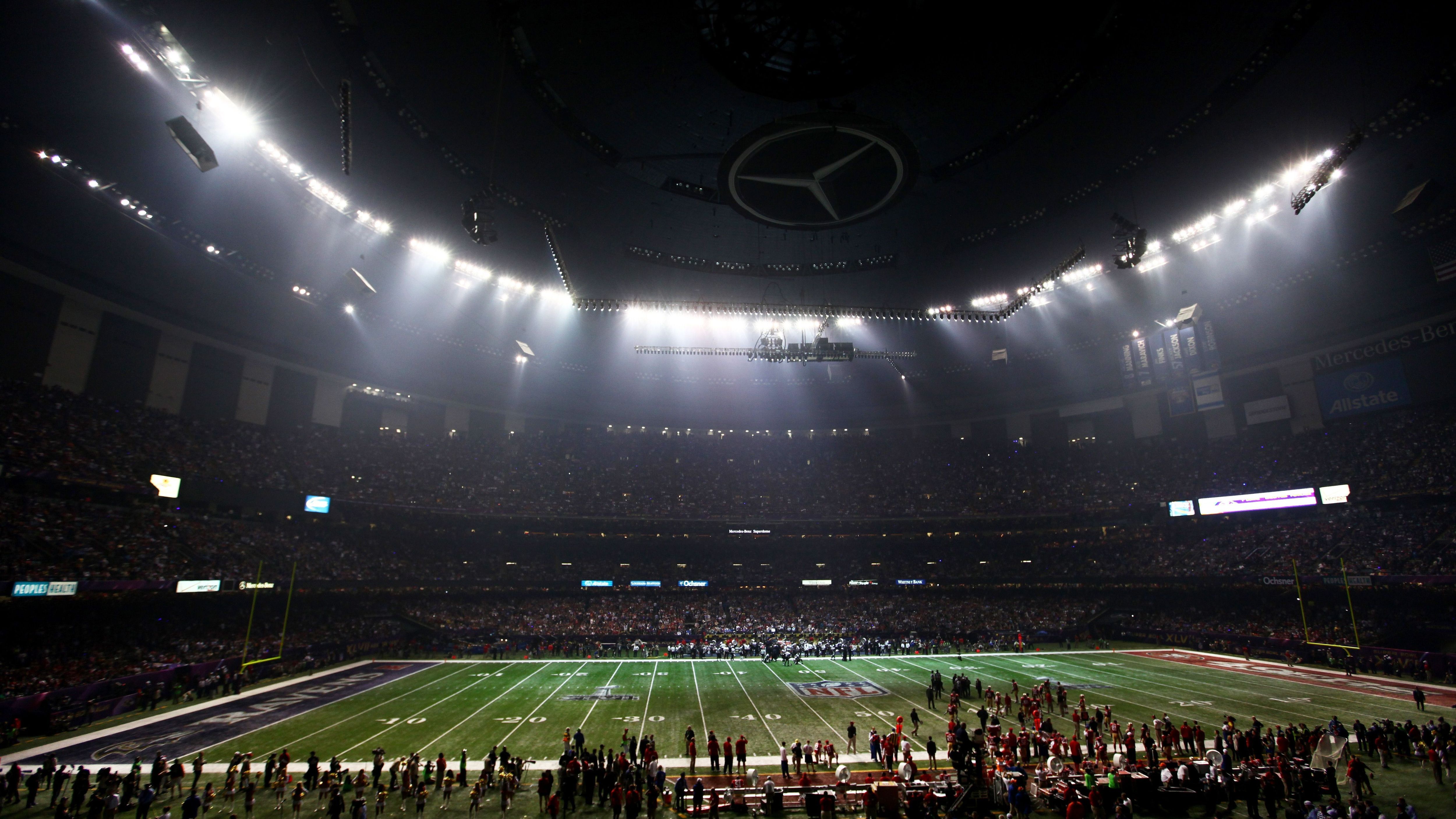 <strong>Platz 9: New Orleans Saints</strong><br>Caesars Superdome