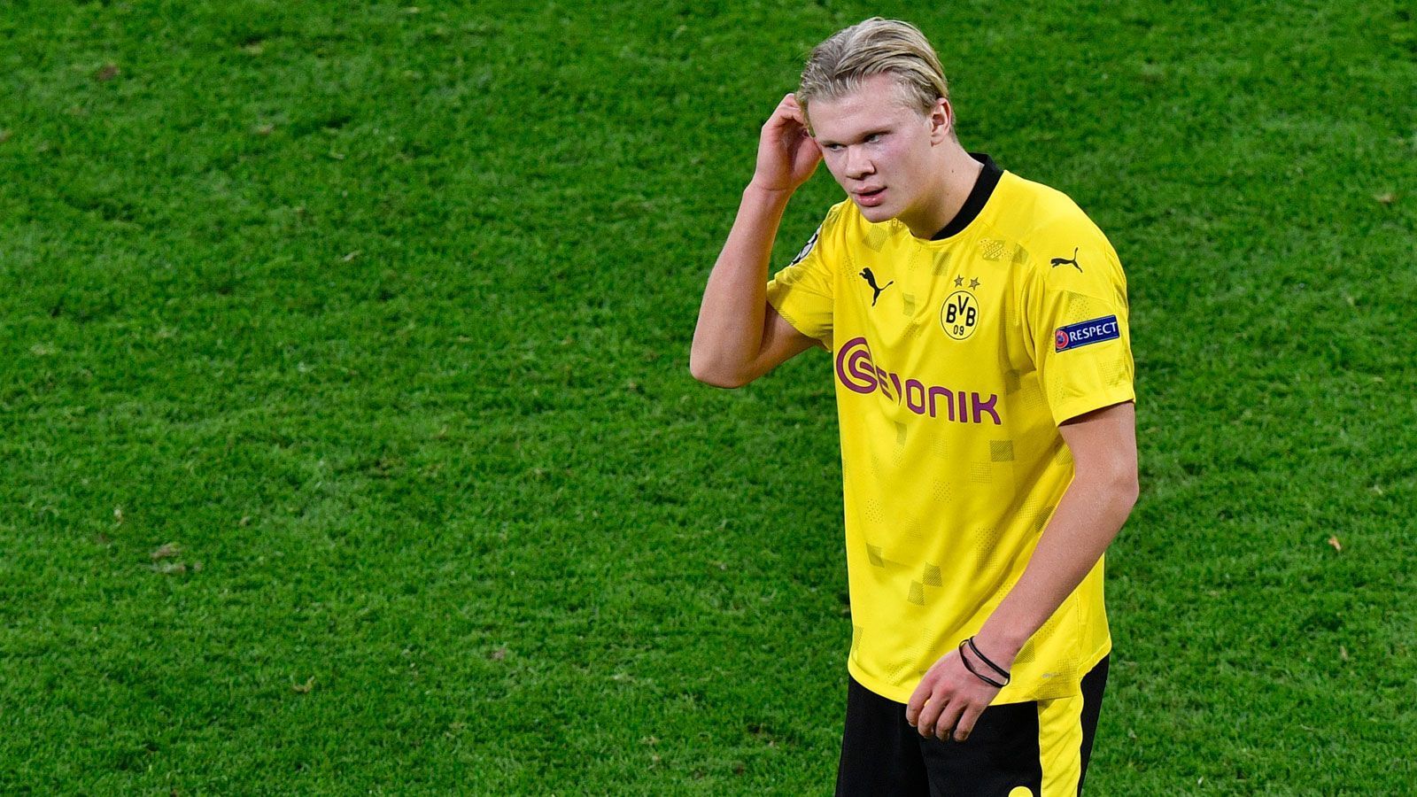 
                <strong>Erling Haaland (20)</strong><br>
                In Salzburg unter Vertrag: 2019 - 2020 - Aktueller Verein: Borussia Dortmund - Marktwert: 80 Millionen Euro
              