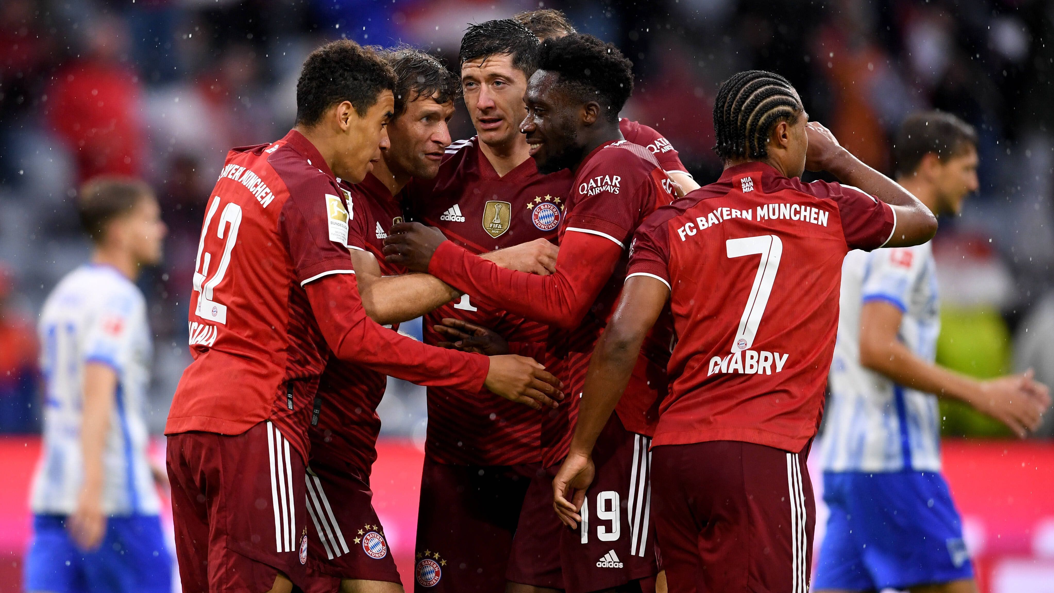 
                <strong>Spielfreudig, zweikampfstark und torgefährlich - Jamal Musiala gegen Hertha BSC</strong><br>
                In 35. Minute darf Musiala dann das zweite Mal jubeln: Robert Lewandowski erhöht für die Bayern auf 2:0.
              