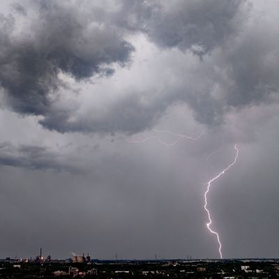 Gewitter in Duisburg