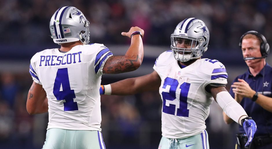 
                <strong>Gewinner: Elliott & Prescott</strong><br>
                Was soll man zu diesem Rookie-Duo noch groß sagen? Fast wöchentlich stellen Dak Prescott und Ezekiel Elliott neue Rekorde auf. Zu 13 Siegen bei nur drei Niederlagen führen der Quarterback und sein Running Back ihr Team - die beste Cowboys-Bilanz in zehn Jahren.
              