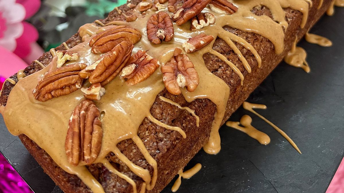 Espresso Kuchen mit Pekannüssen