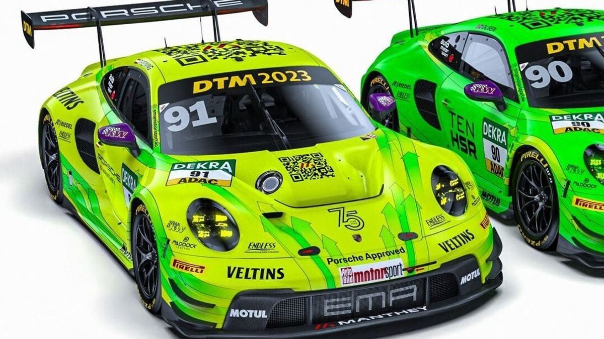 Porsche 911 GT3 R "Grello" von Manthey EMA