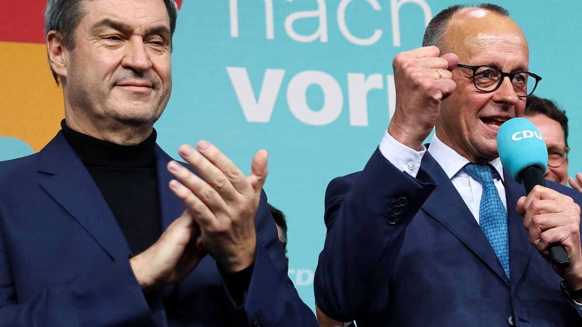 Markus Söder und Friedrich Merz