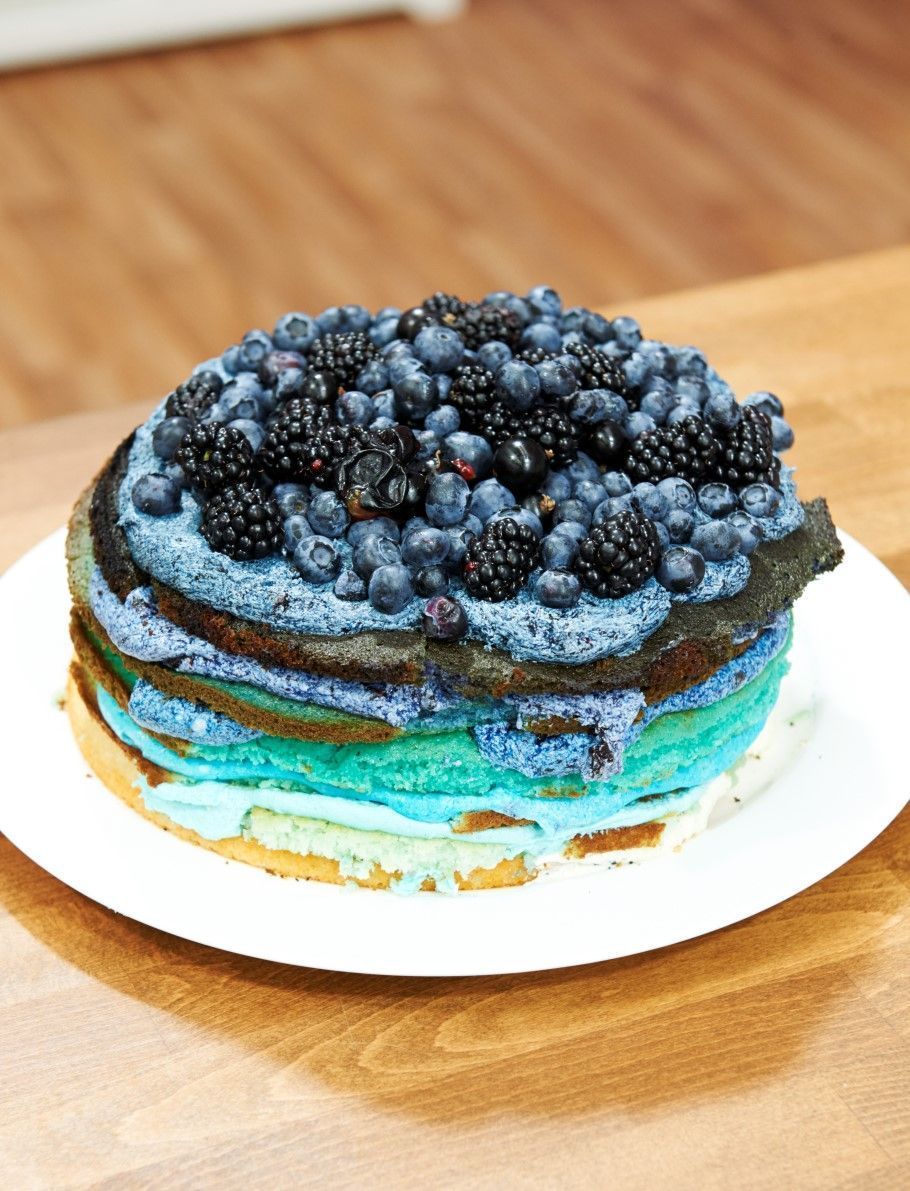 Naked Cake – Jasmins „ Blaues Wunder“