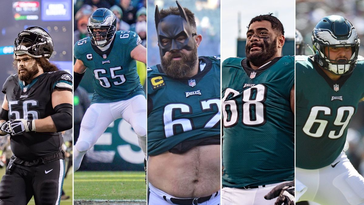 Jason Kelce, Lane Johnson, Isaac Seumalo – Die Beschützer von Jalen Hurts bei den Philadelphia Eagles