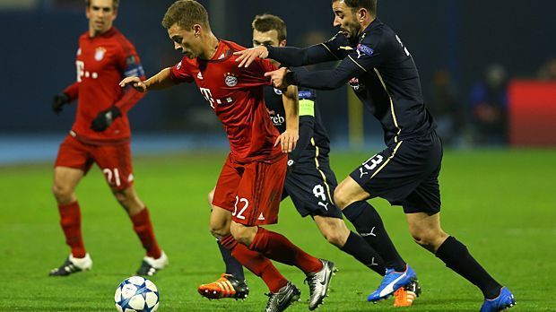 
                <strong>Joshua Kimmich</strong><br>
                Joshua Kimmich: War die zentrale Anspielstation der Bayern. Der Jungstar war immer unterwegs und zeigte großen Einsatz. Egal ob in der Defensive, über links oder rechts - Kimmich war überall, wo er gebraucht wurde. ran-Note: 2
              