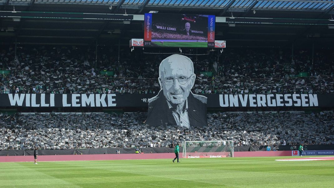 Das Weserstadion erinnert an Willi Lemke