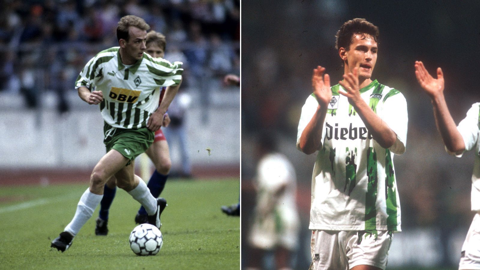 
                <strong>Saison 1994/95</strong><br>
                Torschützenkönige: Mario Basler (Werder Bremen) und Heiko Herrlich (Borussia Mönchengladbach) - Tore: 20
              