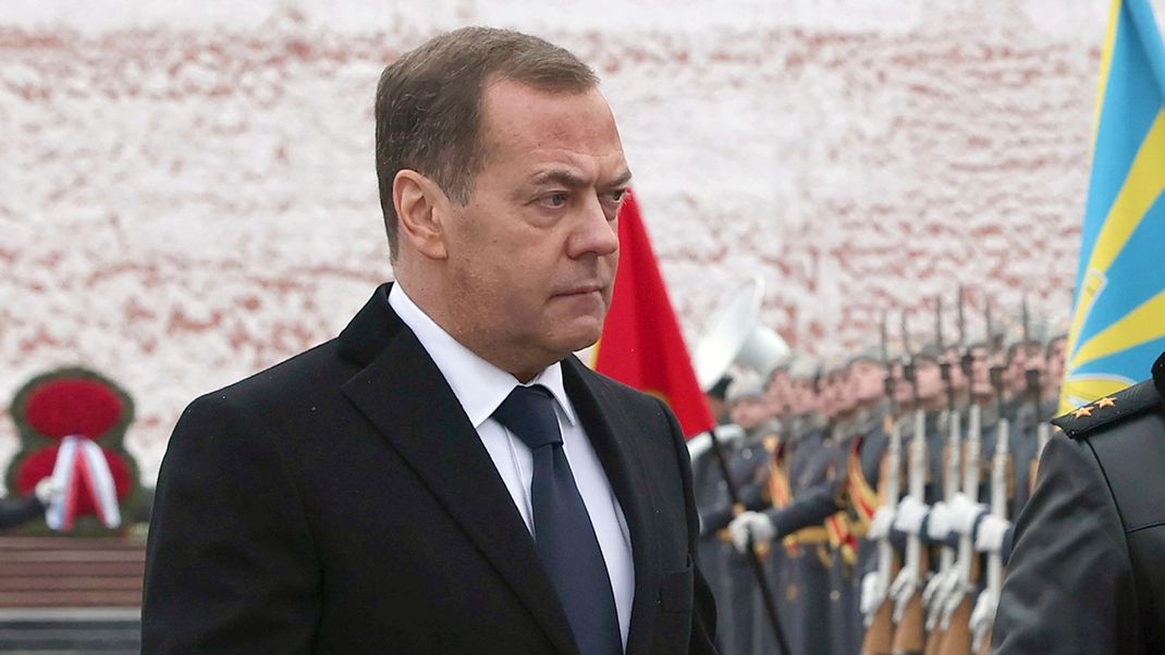 Dmitri Medwedew, stellvertretender Vorsitzender des Sicherheitsrates der Russischen Föderation, droht den USA mit einer weiteren Eskalation. (Archivbild)