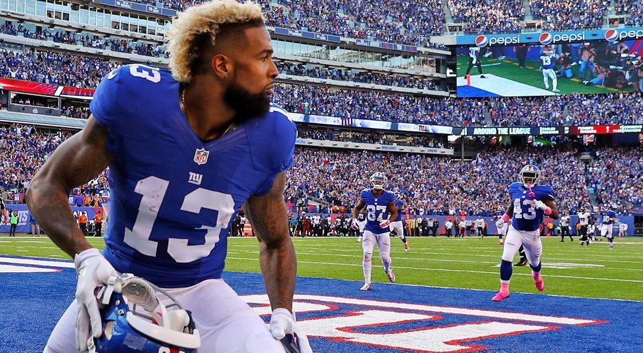 
                <strong>Odell Beckham jr. </strong><br>
                Die nächste Strafe für Odell Beckham jr.! Wegen unsportlichen Benehmens musste der Wide Receiver der New York Giants nun 24309 US-Dollar Strafe zahlen. Der Grund: im Spiel gegen die Baltimore Ravens (27:23) zog sich der Superstar beim Jubel seinen Helm vom Kopf. Insgesamt kosteten seine Eskapaden "OBJ" in der laufenden Saison bereits 96772 US-Dollar!
              