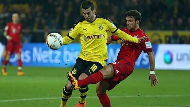 
                <strong>Henrikh Mkhitaryan (Borussia Dortmund)</strong><br>
                Henrikh Mkhitaryan (Borussia Dortmund): Machte viel Druck in der Anfangsphase und verteilte die Bälle clever. Bereitete die frühen Chancen von Aubameyang und Durm vor. Seine direkten Pässe in die Spitze sorgten häufig für Gefahr. Im zweiten Durchgang wie alle Dortmunder schwächer. ran-Note: 2 
              