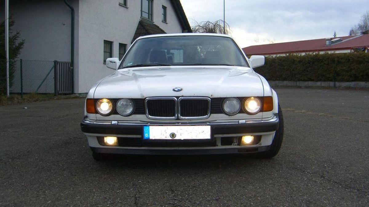 Unser 88er BMW 750i