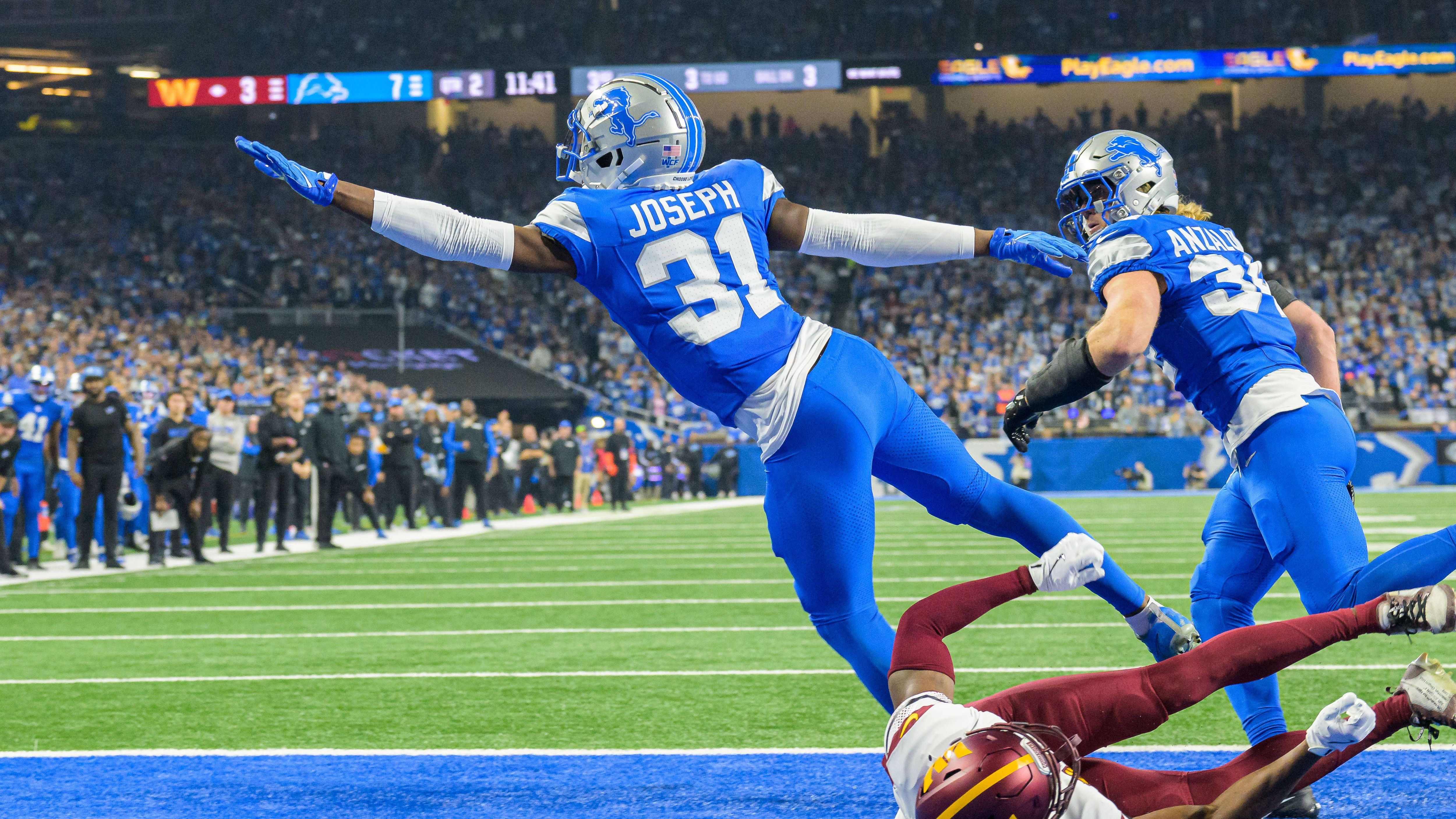 <strong>Platz 71: Kerby Joseph (Detroit Lions)</strong><br>Position: Safety<br>Platzierung letzte Saison: -