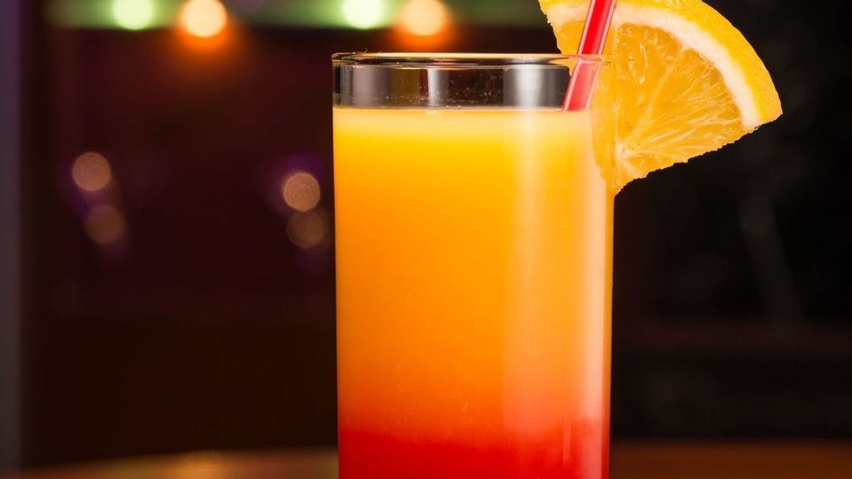 Tequila Sunrise Cocktail