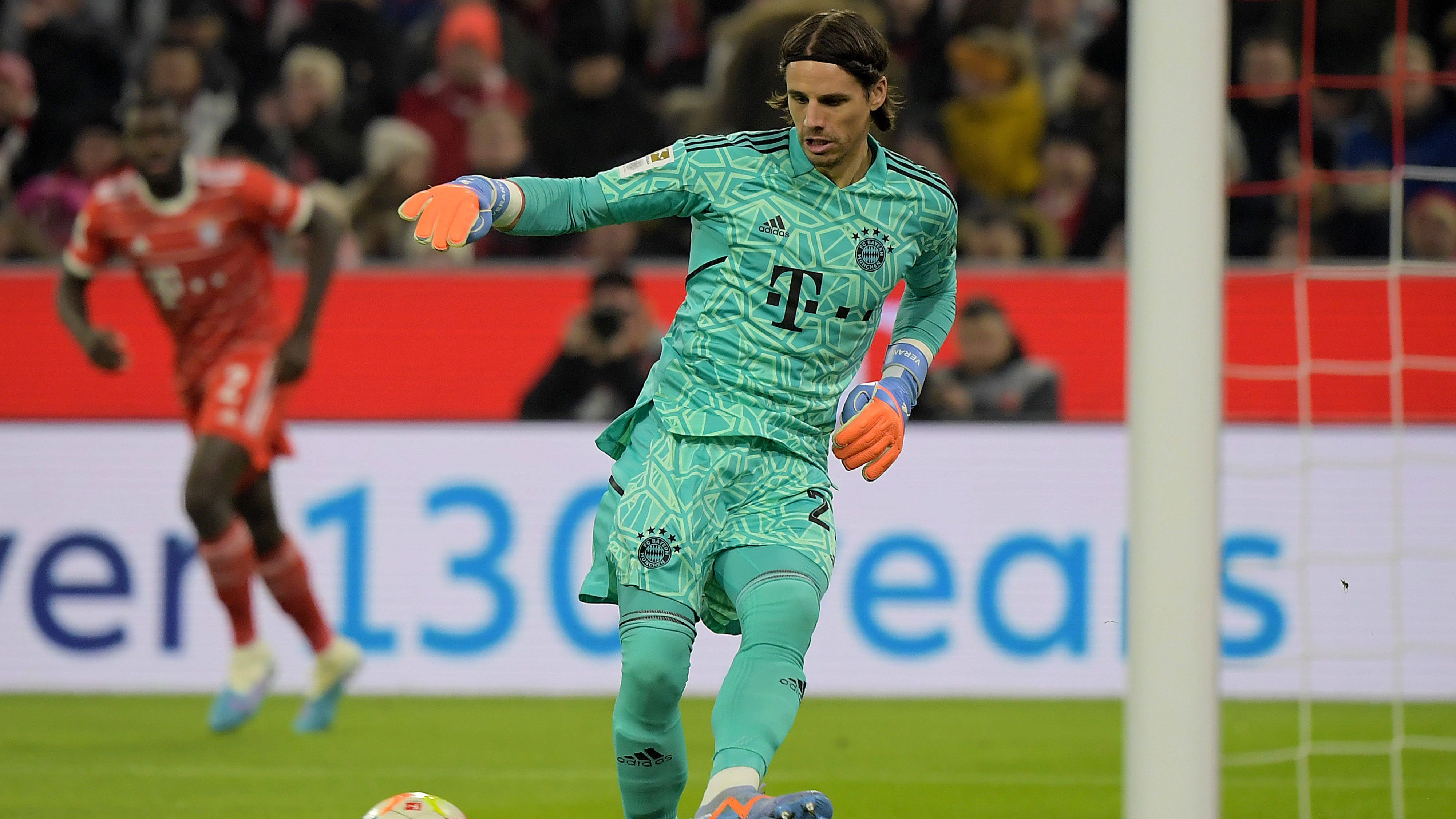 
                <strong>Yann Sommer</strong><br>
                Heimdebüt für den Neuzugang aus Mönchengladbach. Chancenlos beim frühen Gegentor, verhindert mit guter Reaktion nach Hereinhabe von Kainz das 0:2 (29.). Insgesamt eine undankbare Partie. ran-Note: 3
              