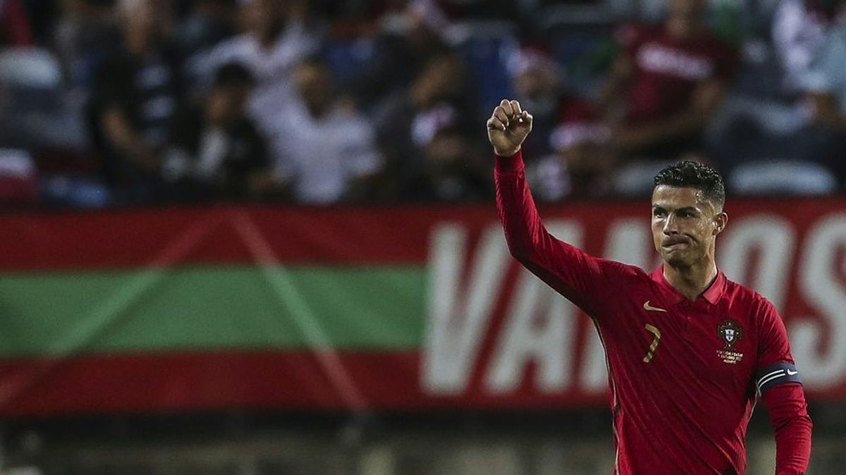 Erzielte sein 112. Länderspieltor: Cristiano Ronaldo